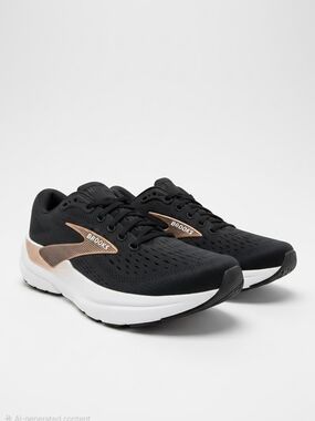 Brooks Ghost Max 3 Women's Size 10.5 Running Shoes Black Rose Gold Max Cushion